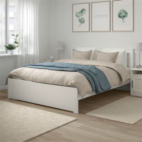 Mattress and bedlinens are sold separately. . Ikea songesand
